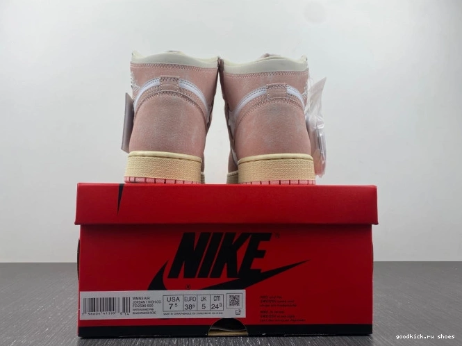Cheap (Women's) OG Washed Retro High 1 FD2596-600 Jordan Air Pink 0727